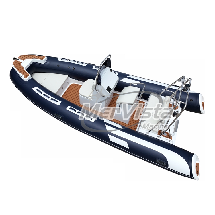 New design RIB520C Hypalon PVC inflatable Fishing Boat 