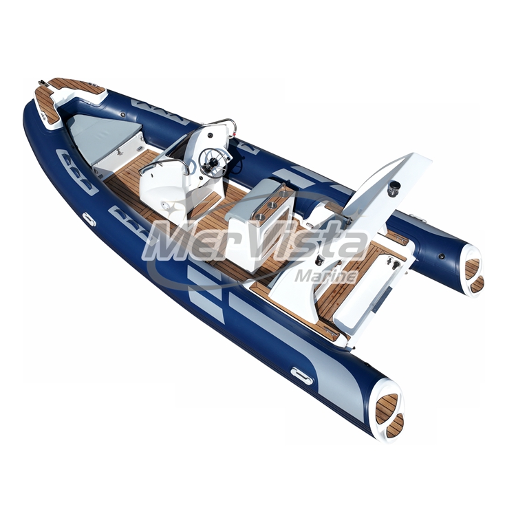 New Arrival RIB 580B fiberglass hull hypalon inflatable boats