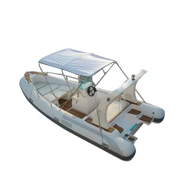 RIB550 Deep V Hull Rigid Heavy Duty Inflatable Boats For Sale