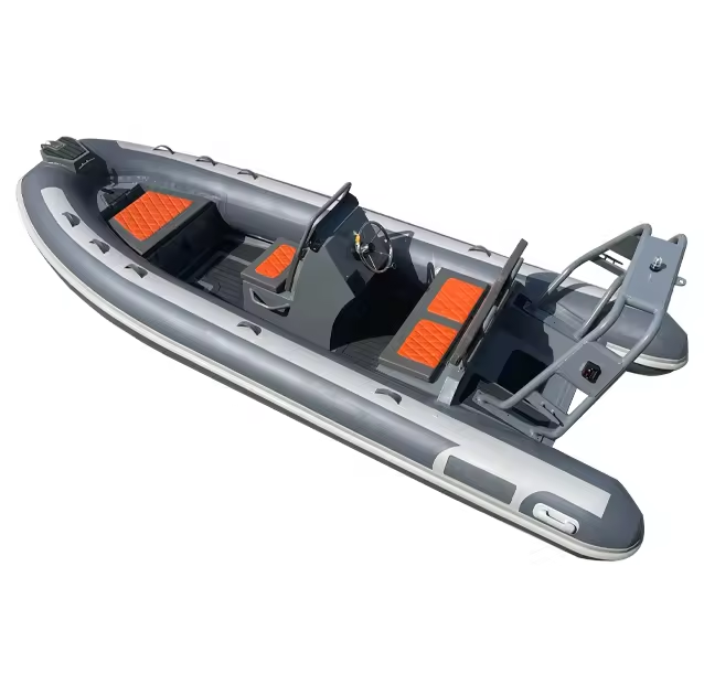 16ft Aluminum RIB 480 ORCA/PVC/Hypalon engine Inflatable RIB Boat 