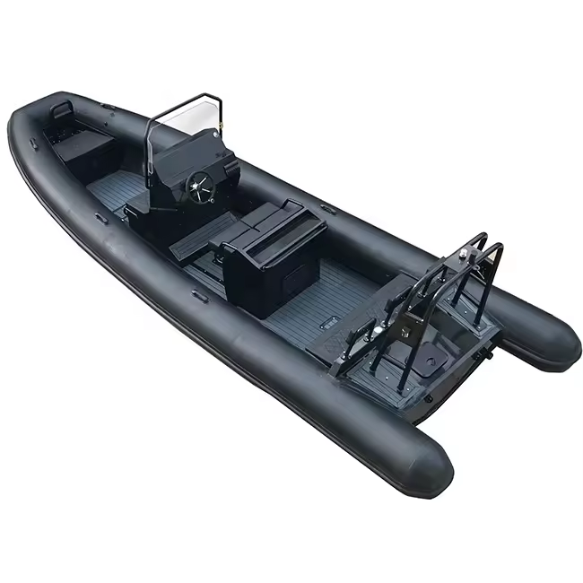 Watercraft OEM 700 23ft Aluminum RIB Double Hull Orca/Hypalon Inflatable Boats For Fishing