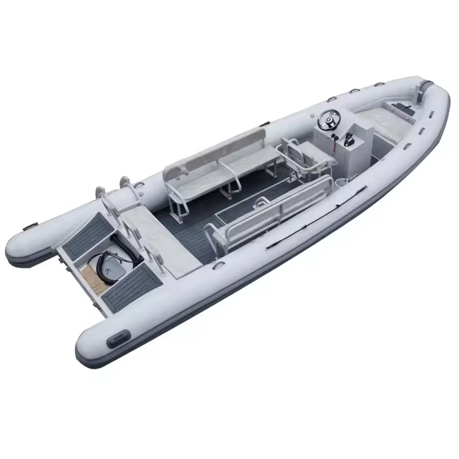 Europe Hot Sale 23ft High Speed Tourist Aluminum RIB ORCA/Hypalon RHIB700 Inflatable Boats