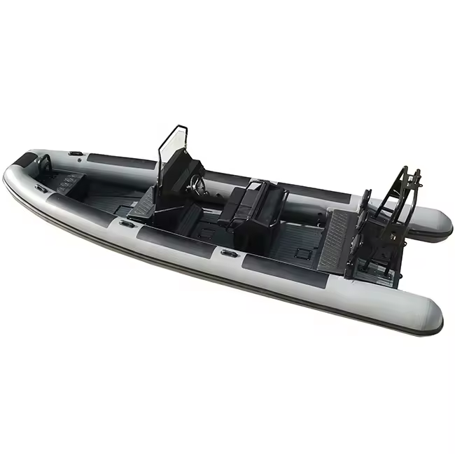 Commercial 23ft Aluminum RIB 700 Orca Hypalon Family Using Inflatable Boats For Sale