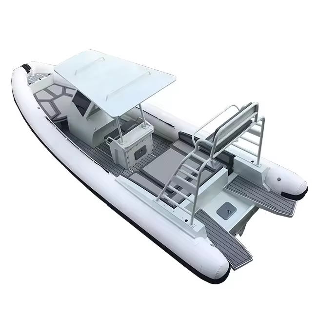 Aluminum RIB 860 Inflatable Cabin Catamaran Boats For Sale