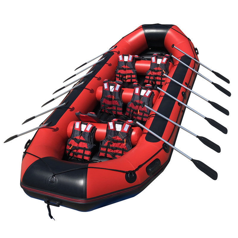 Outdoor Sport Raft 0.9mm Pvc Inflatable Rafting Boat Price For Sale